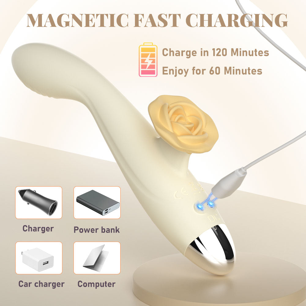 Vibrator Stimulation Klitoris Wasserdicht USB GM-559 Rosa