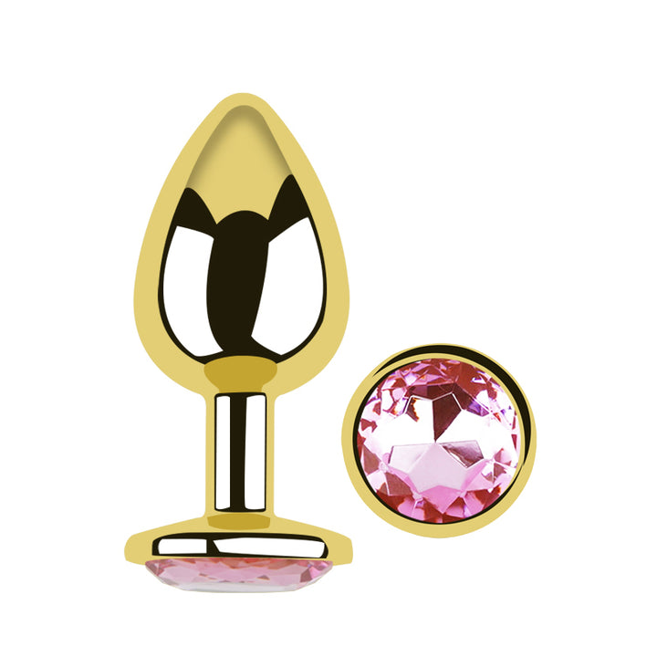 Analplug DK-004 gold S M L – Komfort und Eleganz vereint