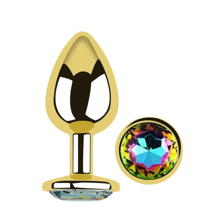 Analplug DK-004 gold S M L – Komfort und Eleganz vereint