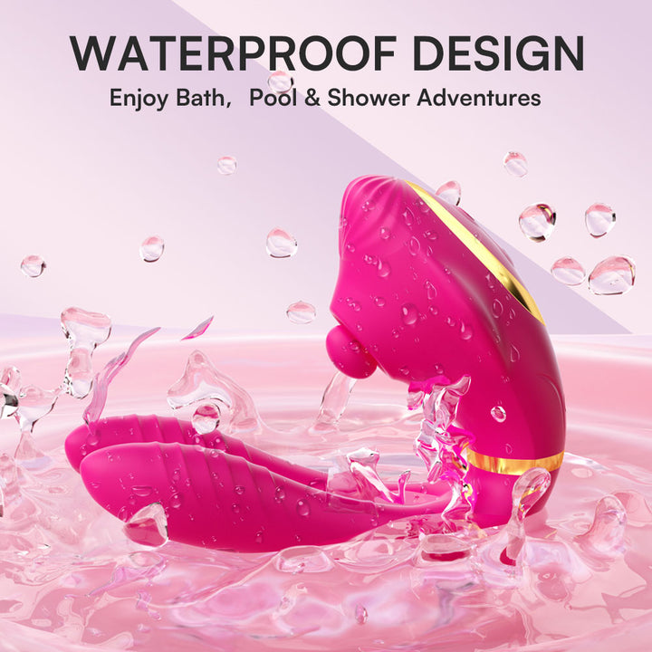 Vibrator Stimulation Klitoris Wasserdicht USB GM-678 Pink