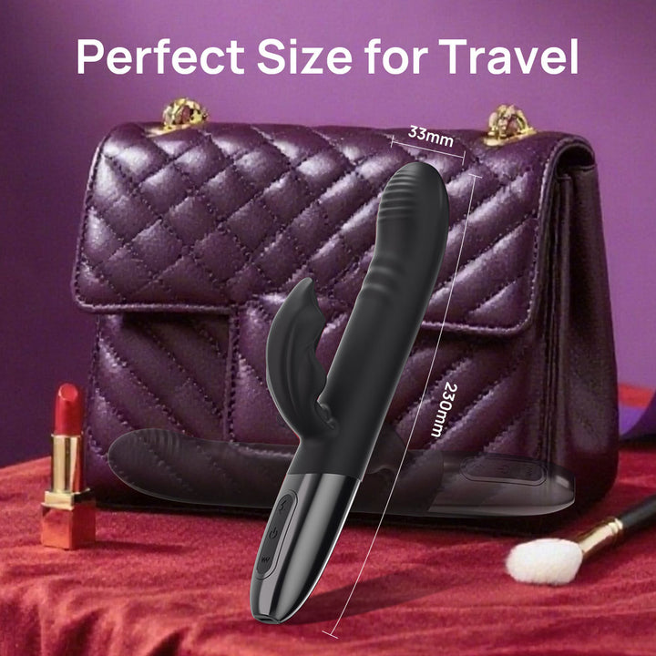 Vibrator Stimulation Klitoris Wasserdicht USB GM-562 Schwarz