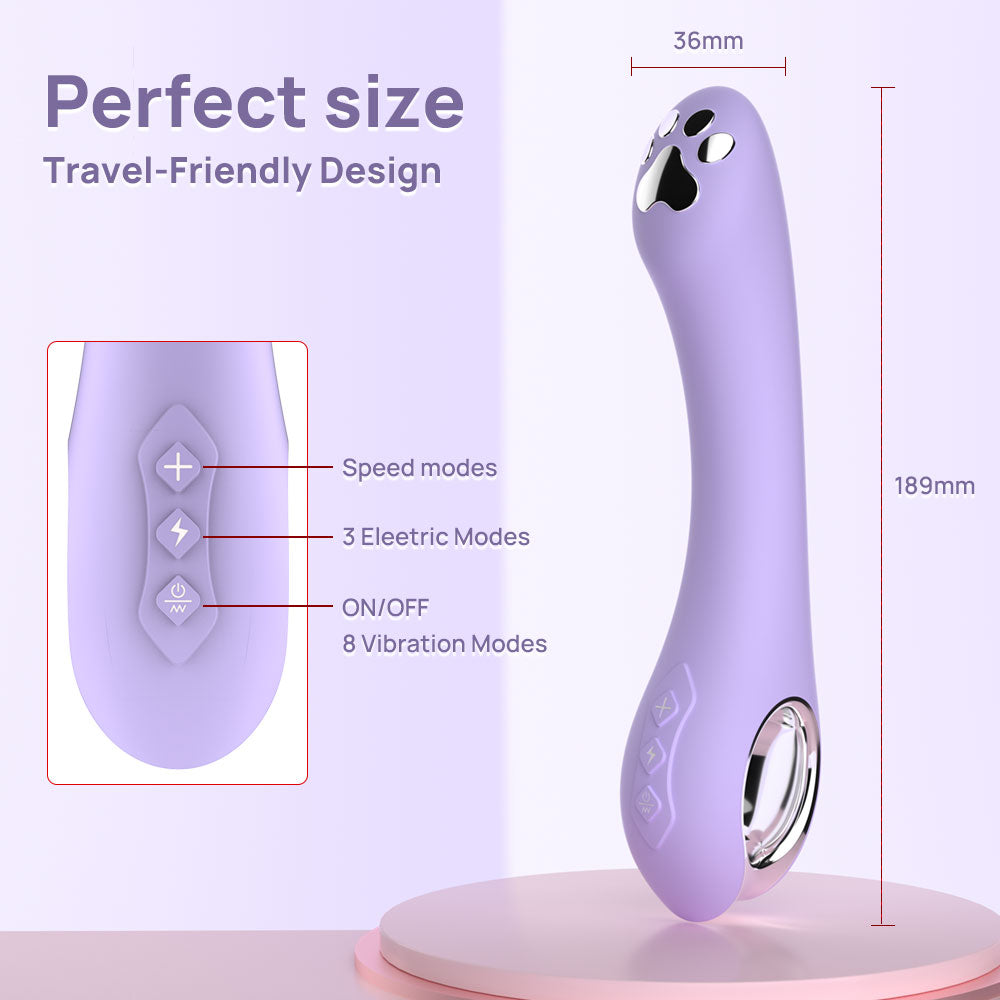 Vibrator Stimulation Klitoris Vagina GM-564 Lila