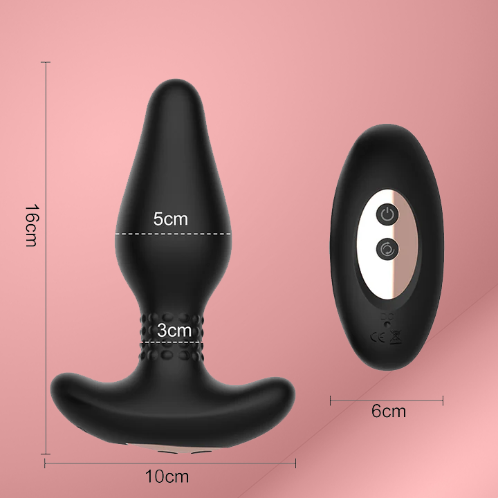 Tracy's Dog Anal Vibrator Analplug Butt Plug Prostata Sexspielzeug aus Silikon
