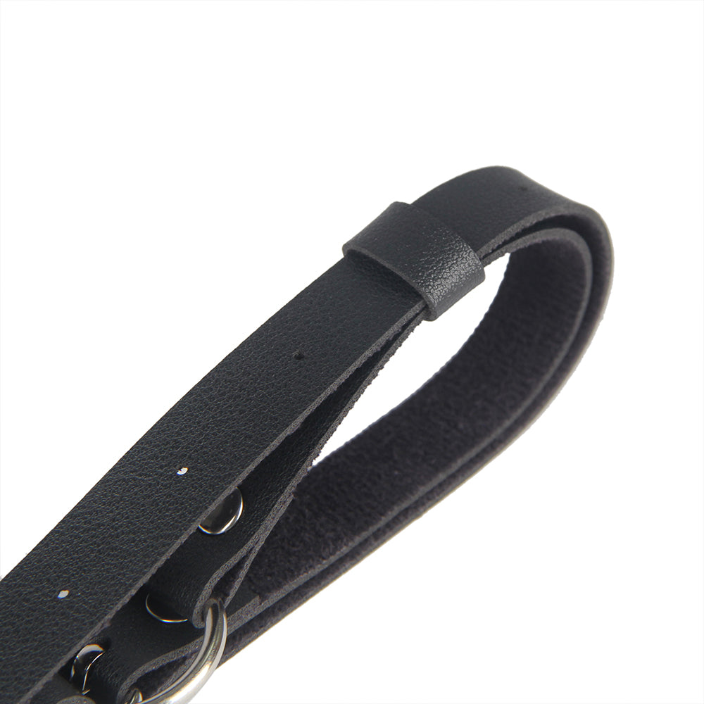 PU Leder Bondage Harness Slip mit Kette SM Panty Strap verstellbar