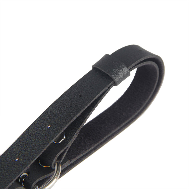 PU Leder Bondage Harness Slip mit Kette SM Panty Strap verstellbar