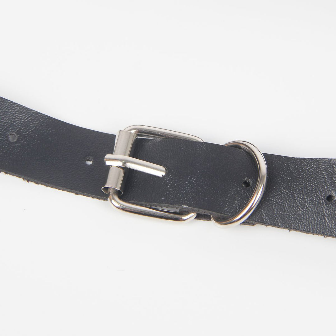 Anne Wünsche – "Night Vibes" Leg-Harness aus schwarzem PU-Leder