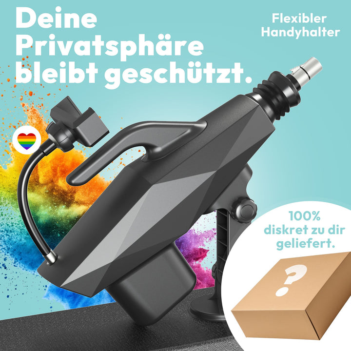 Kompakte Sexmaschine F1 mit stufenloser Regelung – 412 Hübe/min, sicherer Stand, diskret geliefert