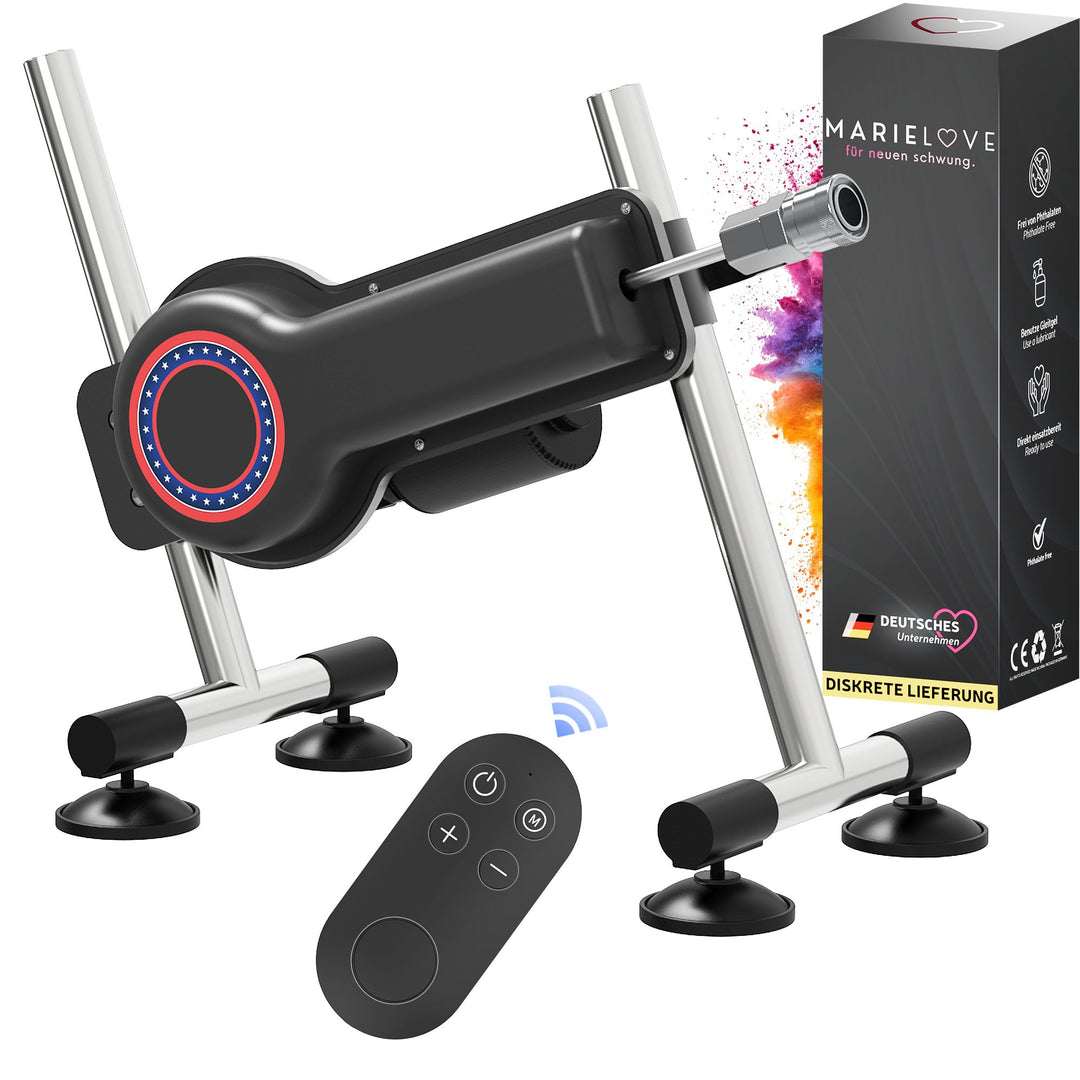 Kraftvolle Sexmaschine F5 mit Fernbedienung – 20 Stufen, Hub bis 7 cm, 48 W, diskret geliefert
