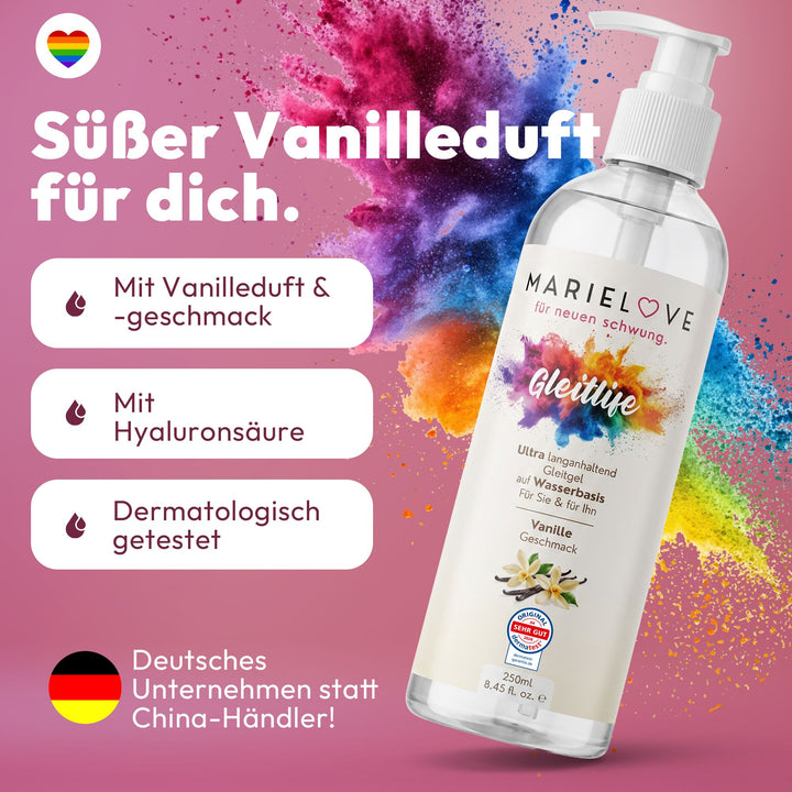 Marielove Gleitlife Vanille Gleitgel auf Wasserbasis, 250 ml