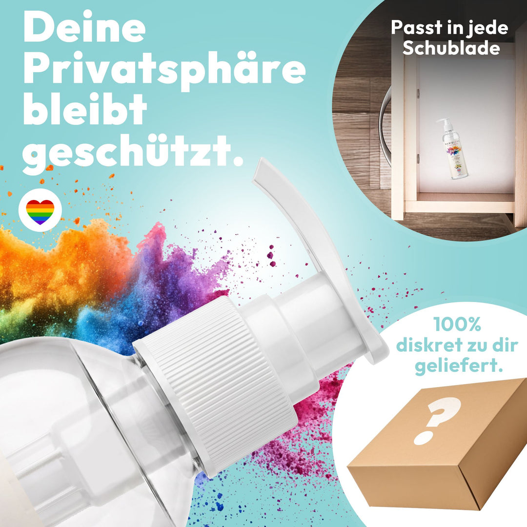 Marielove Gleitlife Vanille Gleitgel auf Wasserbasis, 250 ml