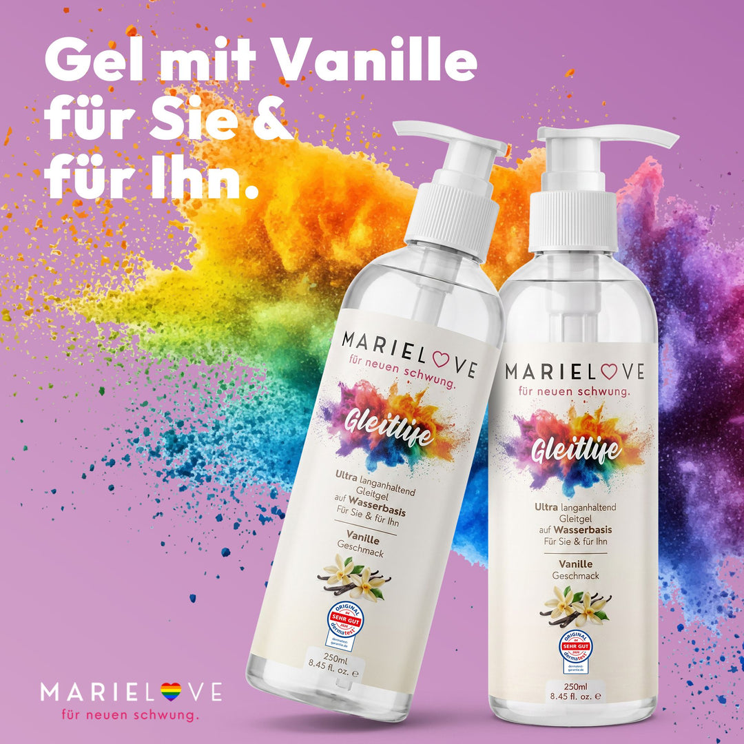 Marielove Gleitlife Vanille Gleitgel auf Wasserbasis, 250 ml