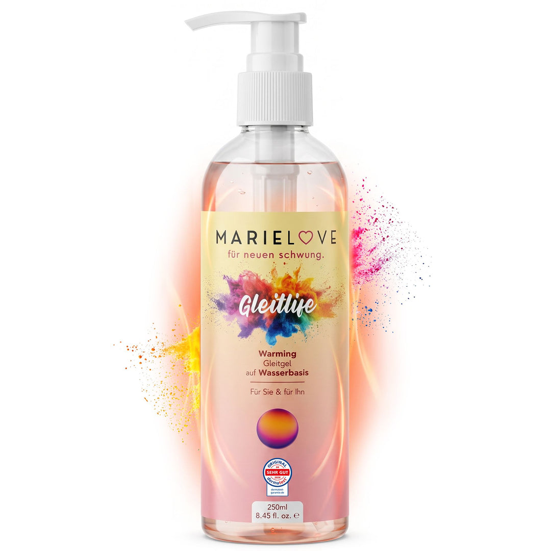 Marielove Gleitlife Warming Gleitgel auf Wasserbasis, 250 ml