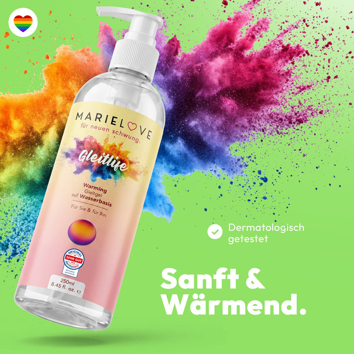 Marielove Gleitlife Warming Gleitgel auf Wasserbasis, 250 ml