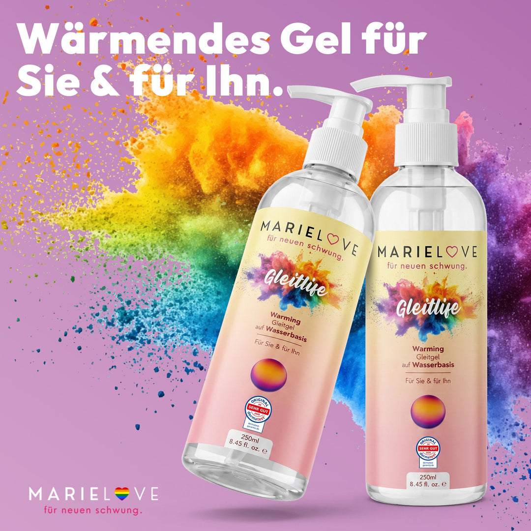 Marielove Gleitlife Warming Gleitgel auf Wasserbasis, 250 ml