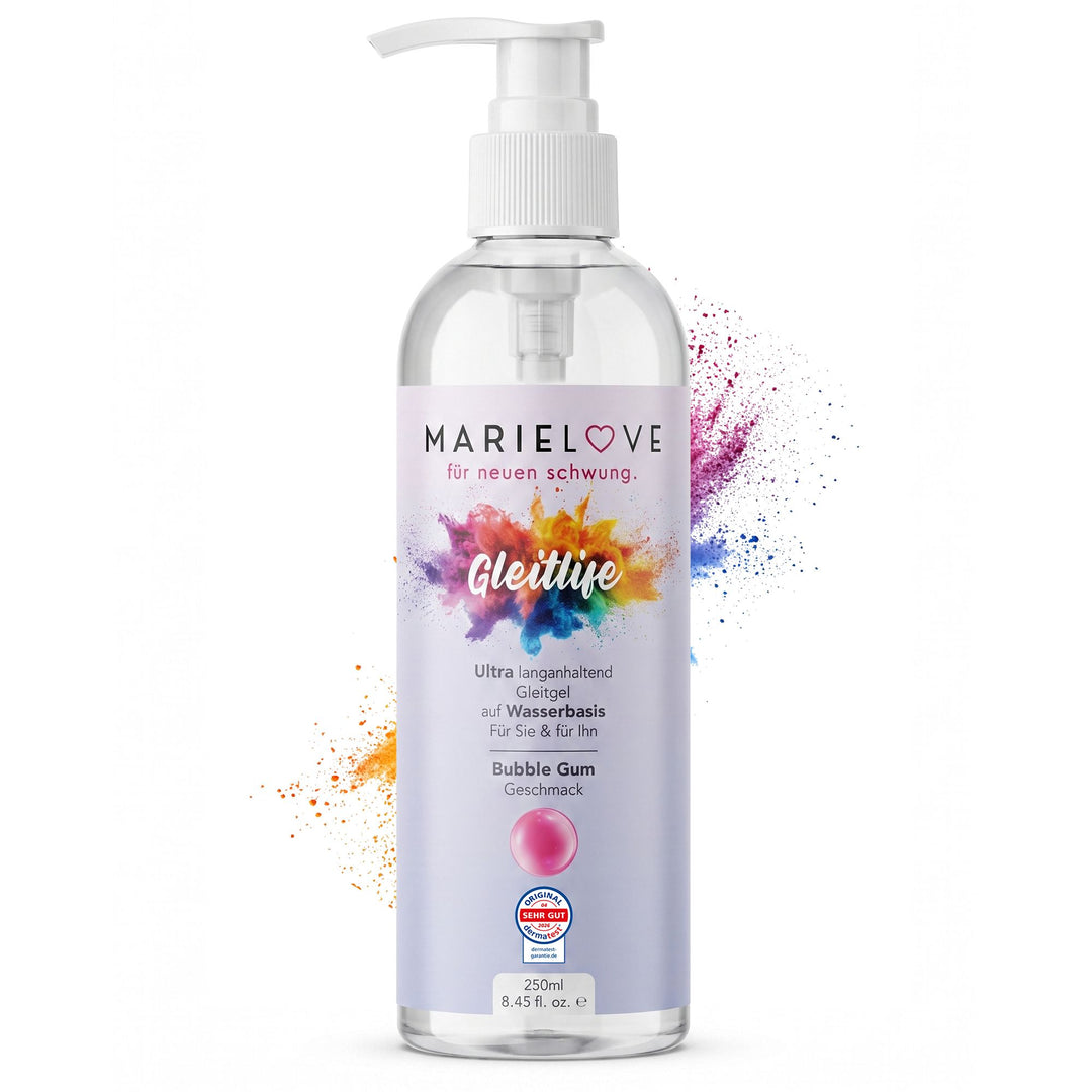 Marielove Gleitlife Bubble Gum Gleitgel auf Wasserbasis, 250 ml