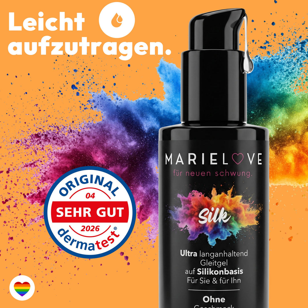 Marielove Silk Gleitgel auf Silikonbasis, 200 ml