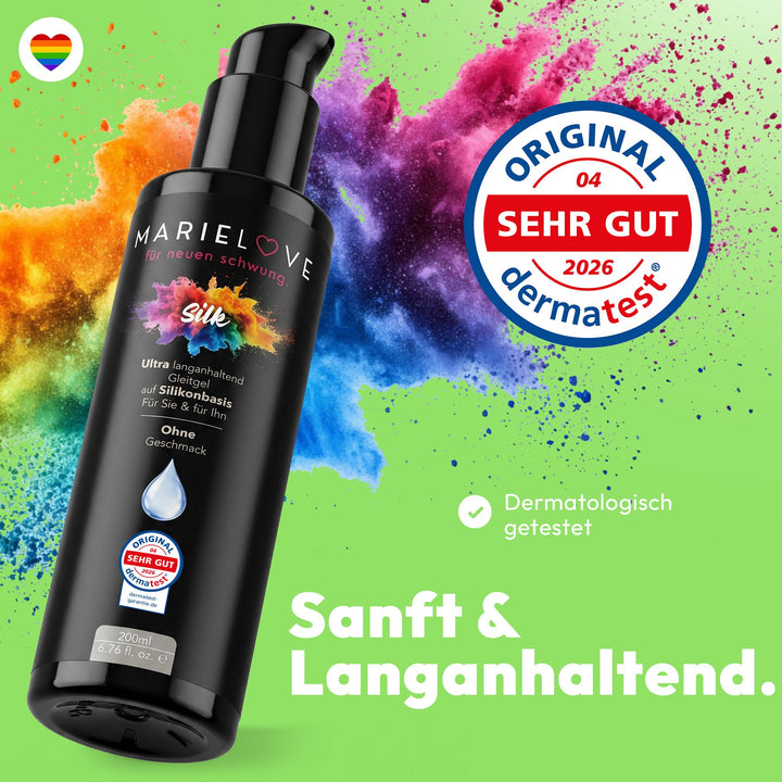 Marielove Silk Gleitgel auf Silikonbasis, 200 ml