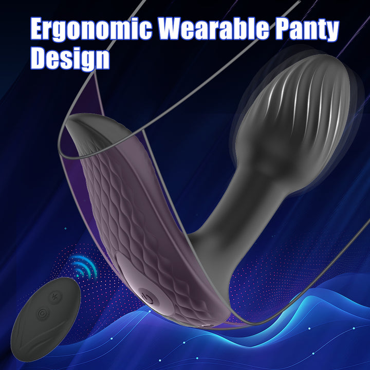 Vibrator Stimulation Klitoris Wasserdicht USB GM-487 Schwarz