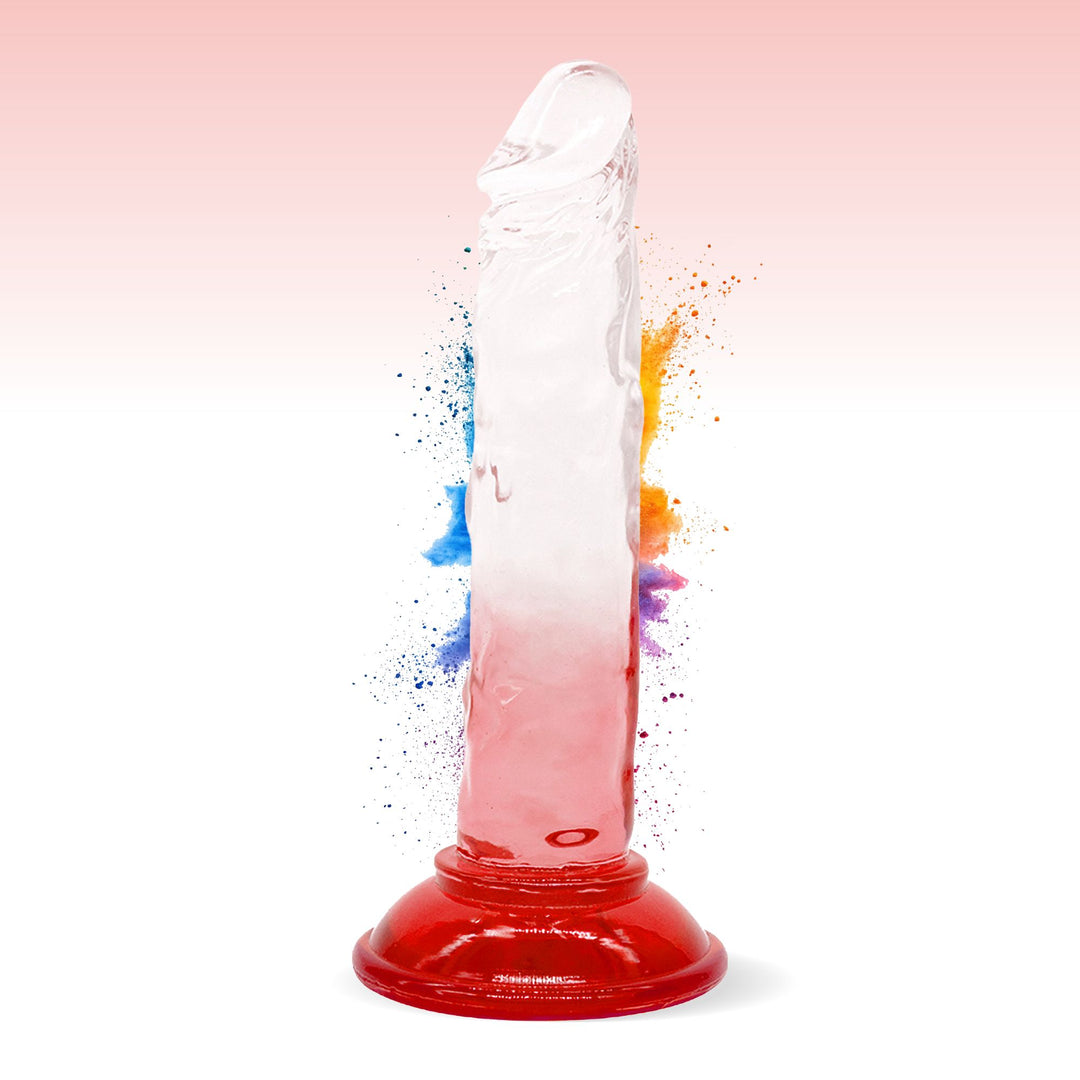 Dildo 20cm mit Saugnapf – Realistisch, 4 Farben