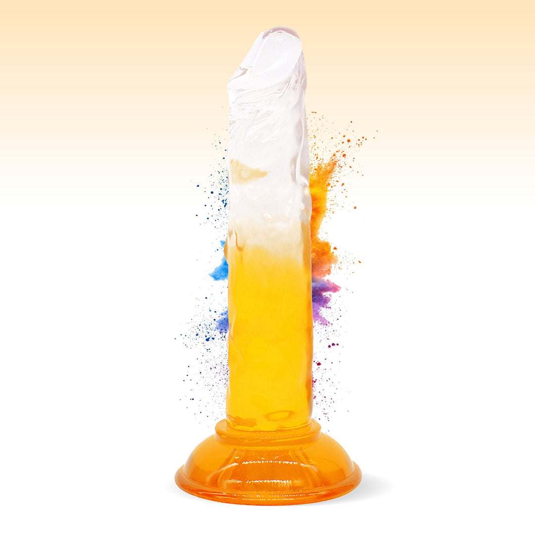 Dildo 20cm mit Saugnapf – Realistisch, 4 Farben