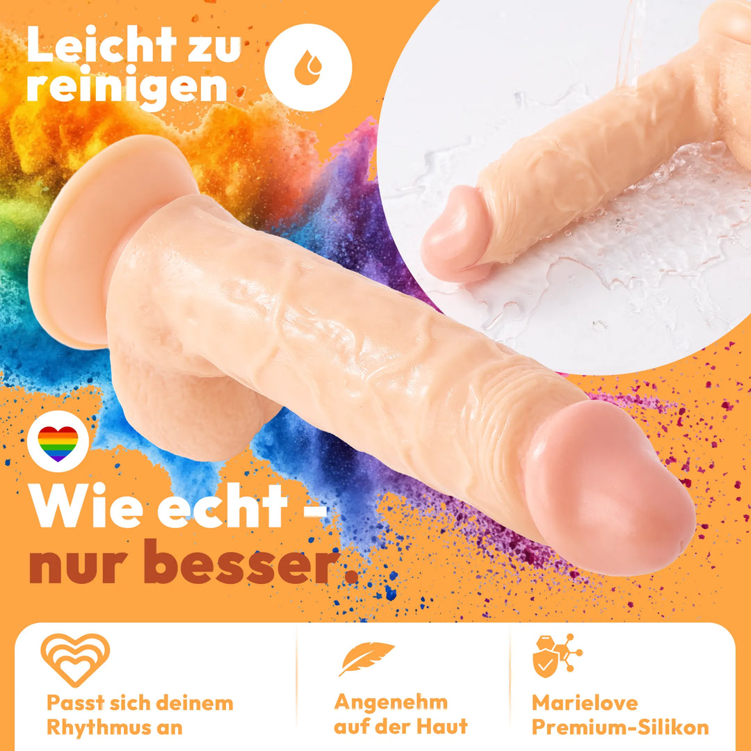 marielove Saugnapfdildo Dildo Paul 24cm