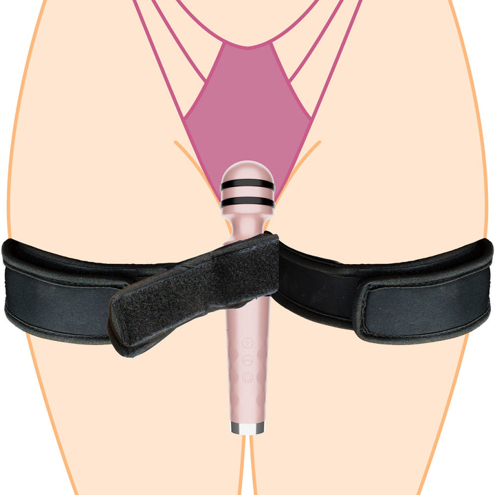 Marielove Freihand-Gurt – Verstellbare Halterung für Stab-Vibratoren jeder Größe