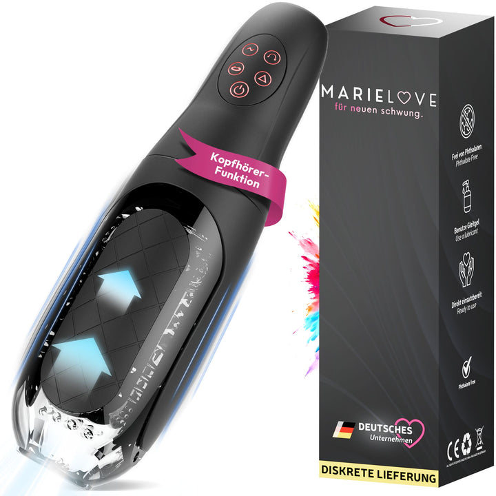 Automatischer Masturbator mit Vibration & Saugfunktion