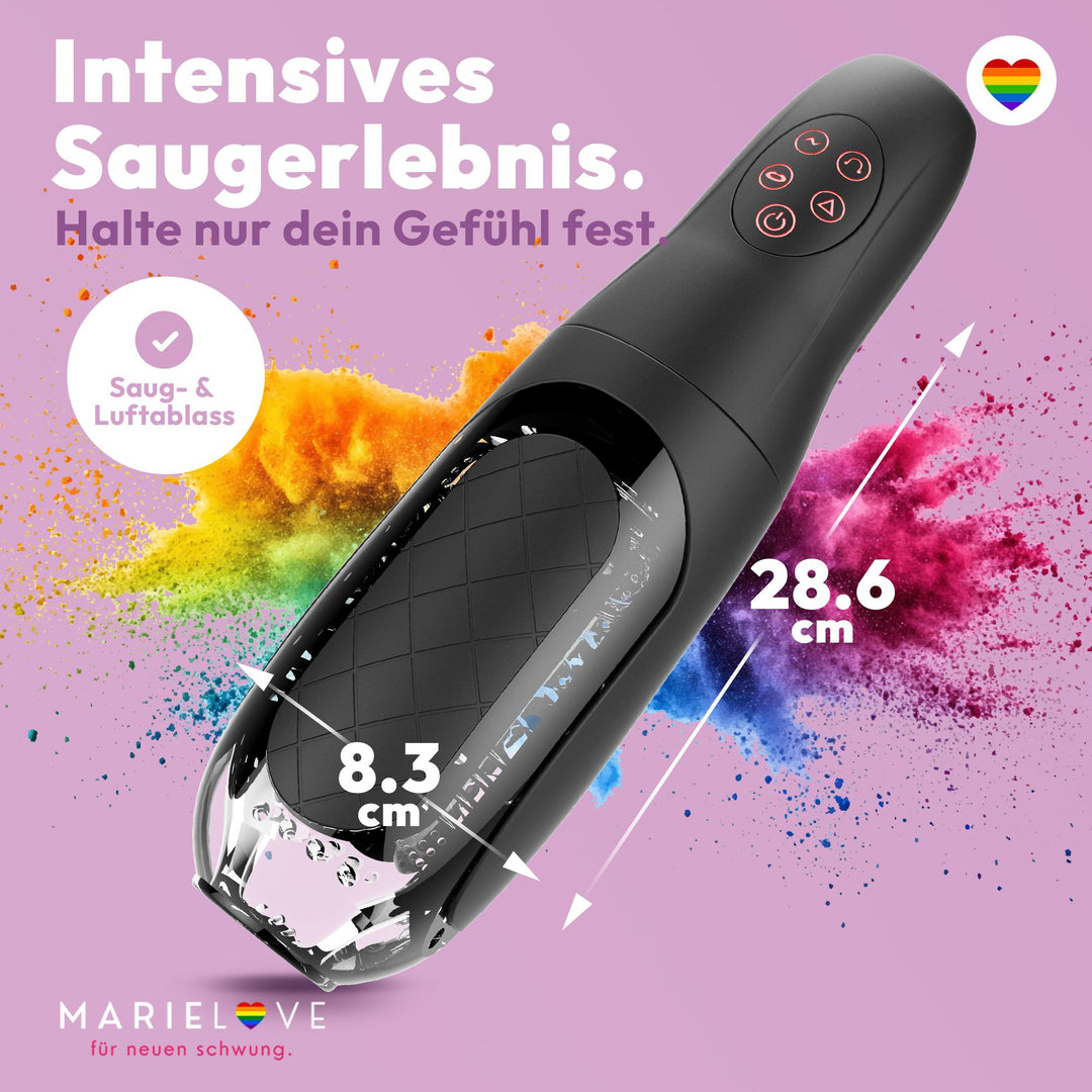 Automatischer Masturbator mit Vibration & Saugfunktion