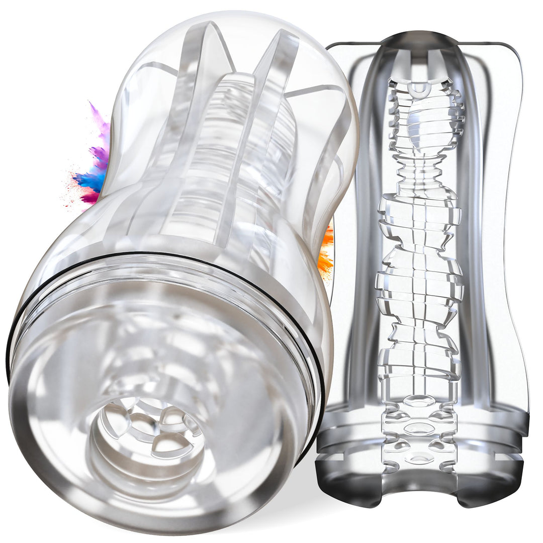 Masturbator Taschenmuschi 18 cm 3 Texturen