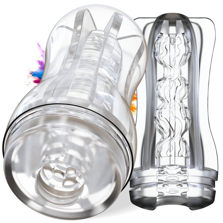 Masturbator Taschenmuschi 18 cm 3 Texturen