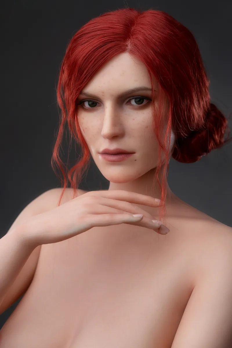 Porträt einer rothaarigen Frau