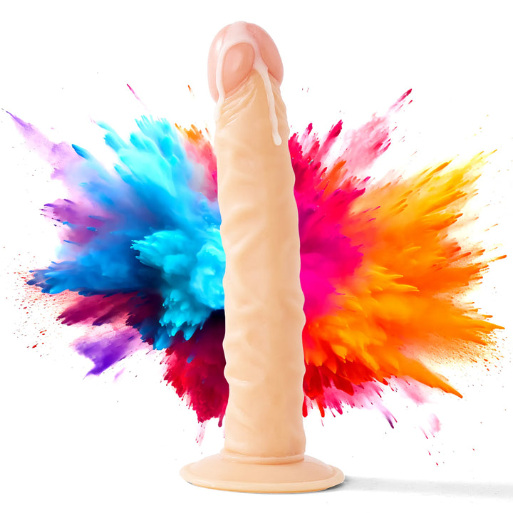 255mm Dildo no Vibrator Sex Toy Saugnapf Penis Anal PVC 3D Adern Schaft
