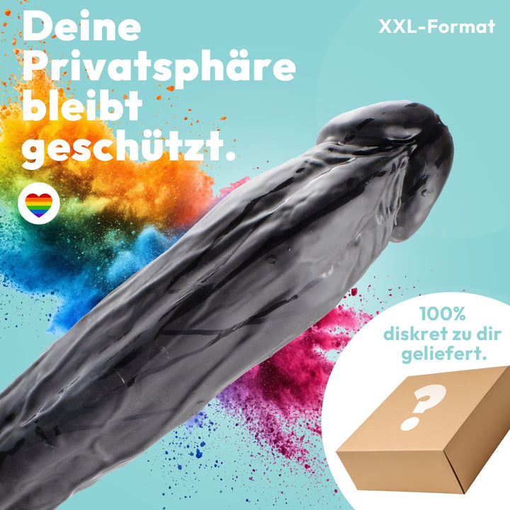 Marielove XXL Dildo – Riesig, 41 cm mit Saugnapf-Basis