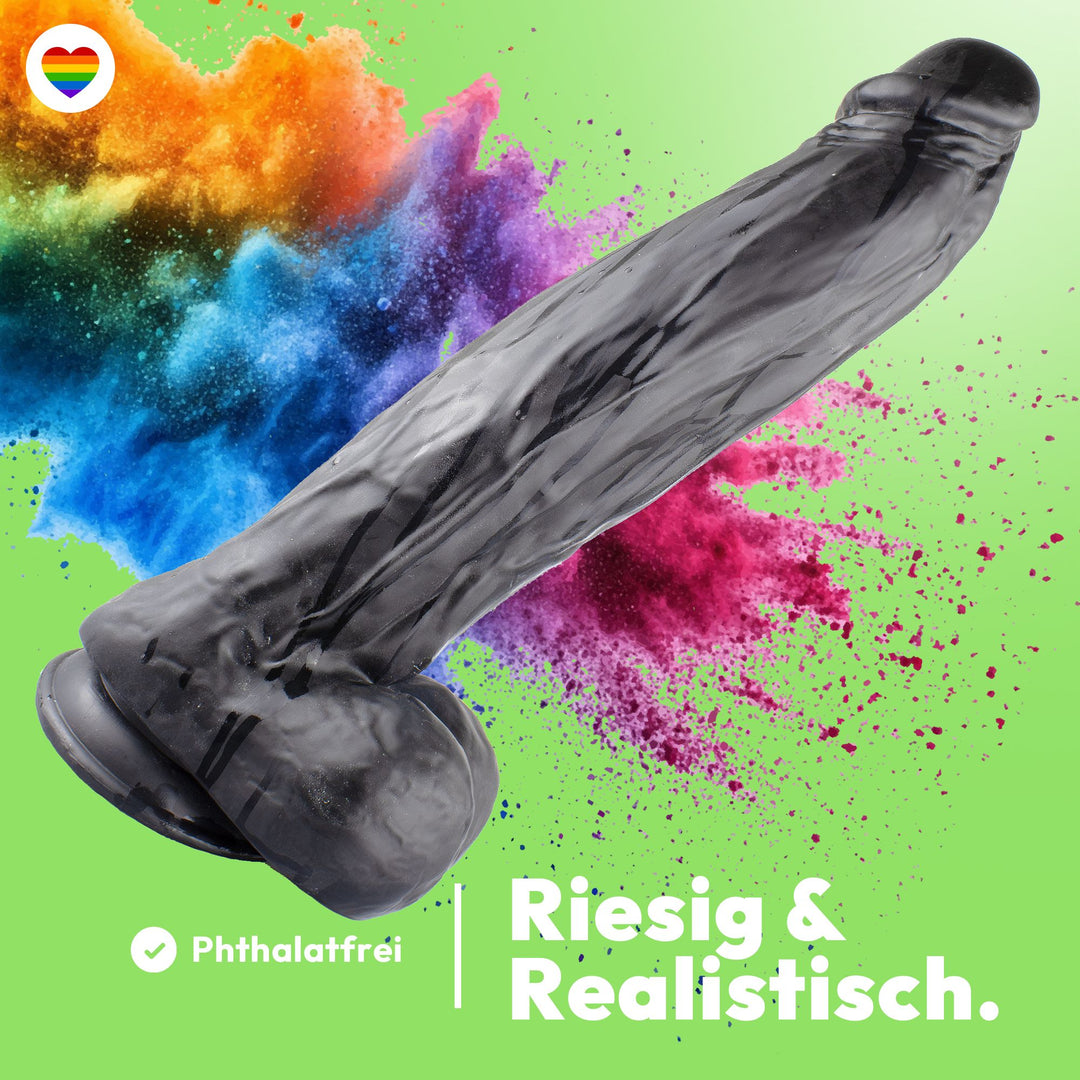 Marielove XXL Dildo – Riesig, 41 cm mit Saugnapf-Basis