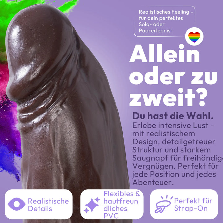 41cm XXL Dildo 3D Adern Hoden