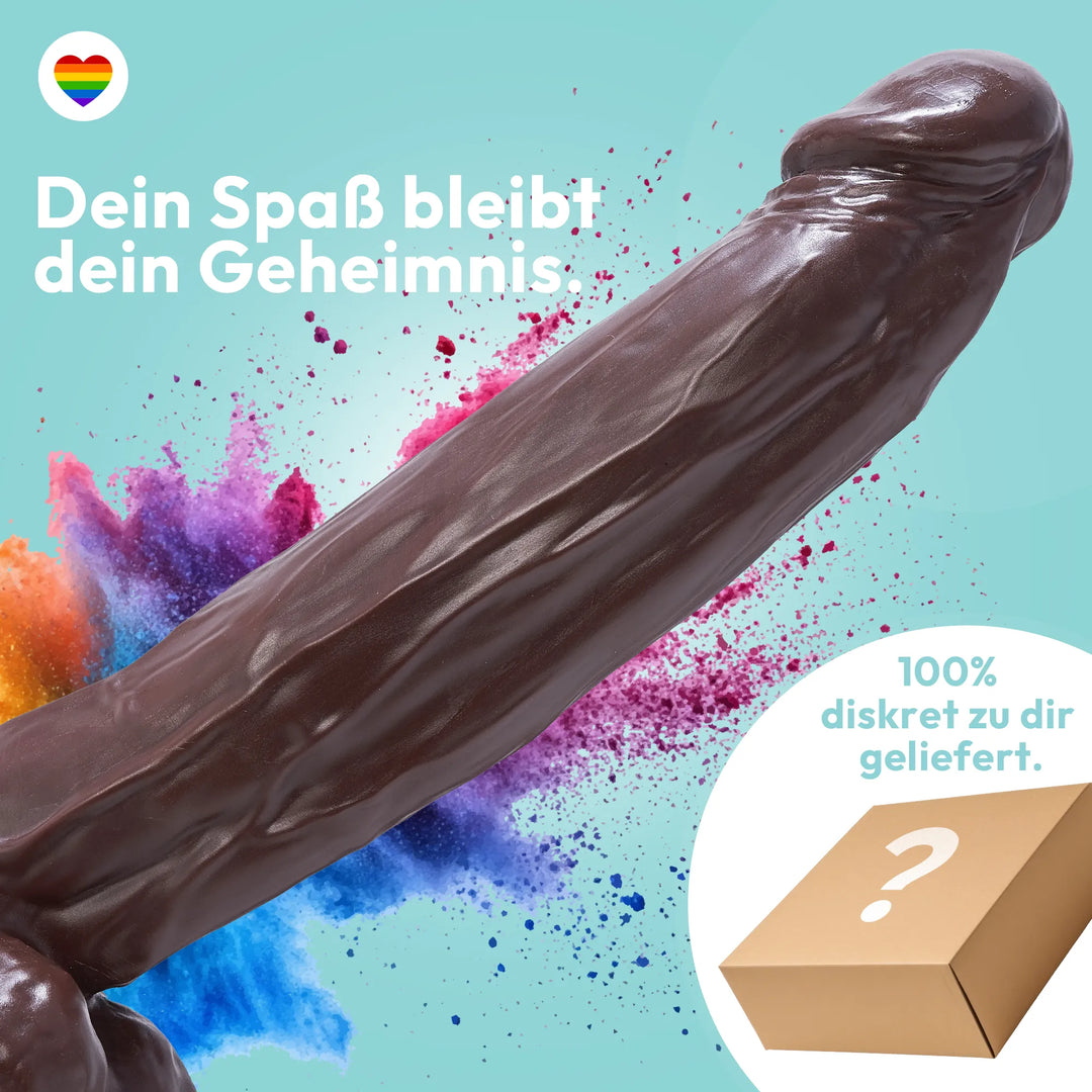 41cm XXL Dildo 3D Adern Hoden