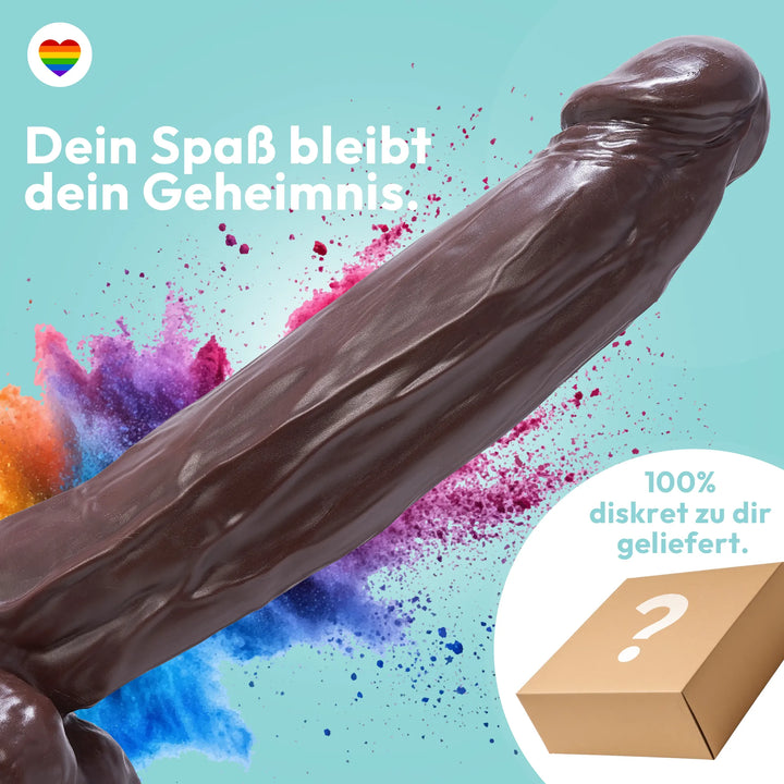 41cm XXL Dildo 3D Adern Hoden