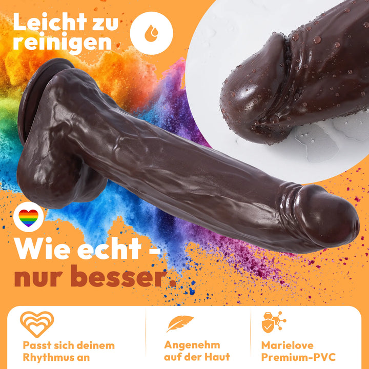 41cm XXL Dildo 3D Adern Hoden