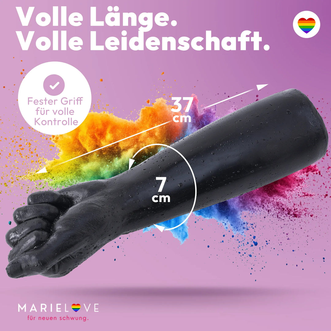 Dildo Fisthand - Riesendildo - Sexspielzeug Arm Fisting Fetisch BDSM 37 cm Lang