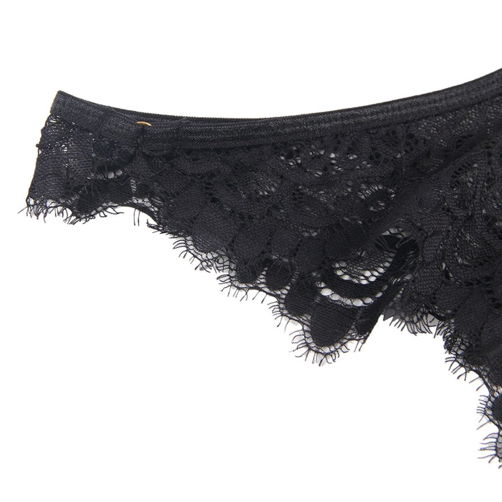 "Midnight Lace" Eyelash Spitzen-Set (2-teilig)