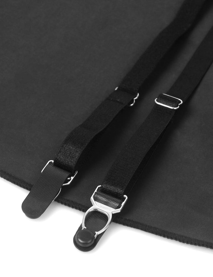 Sexy Schwarze Wet-Look Lingerie – Halter-BH, Patent-Leder & Spitze, Strapse