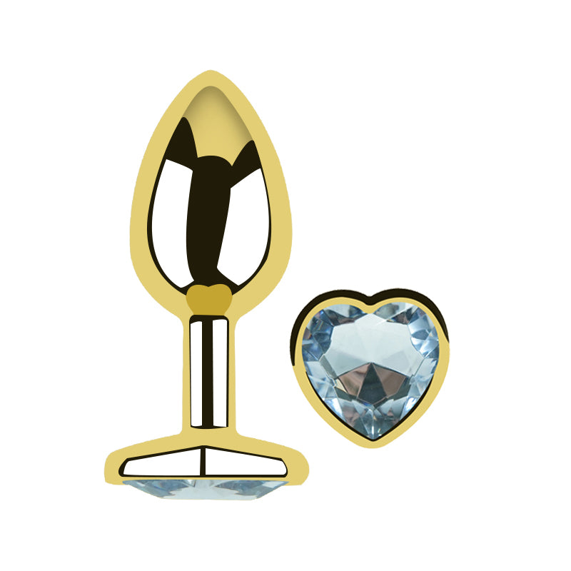 Analplug DK-016 gold S/M/L – Komfort und Eleganz vereint