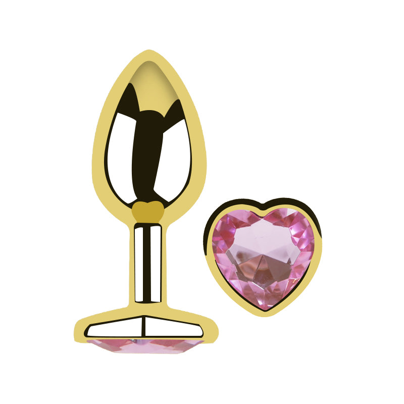 Analplug DK-016 gold S/M/L – Komfort und Eleganz vereint