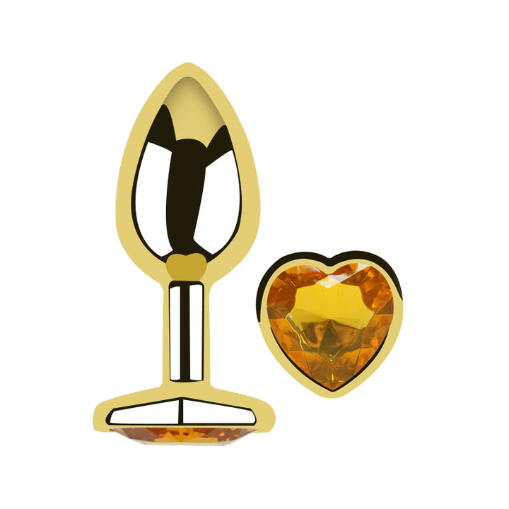 Analplug DK-016 gold S/M/L – Komfort und Eleganz vereint