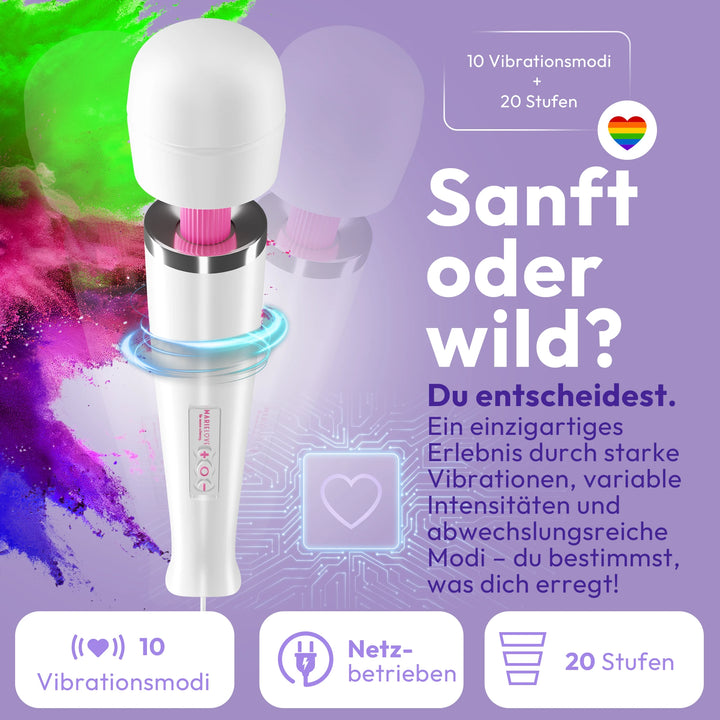 Stärkster !!! Magic Wand Vibrator Magic Wand Netz