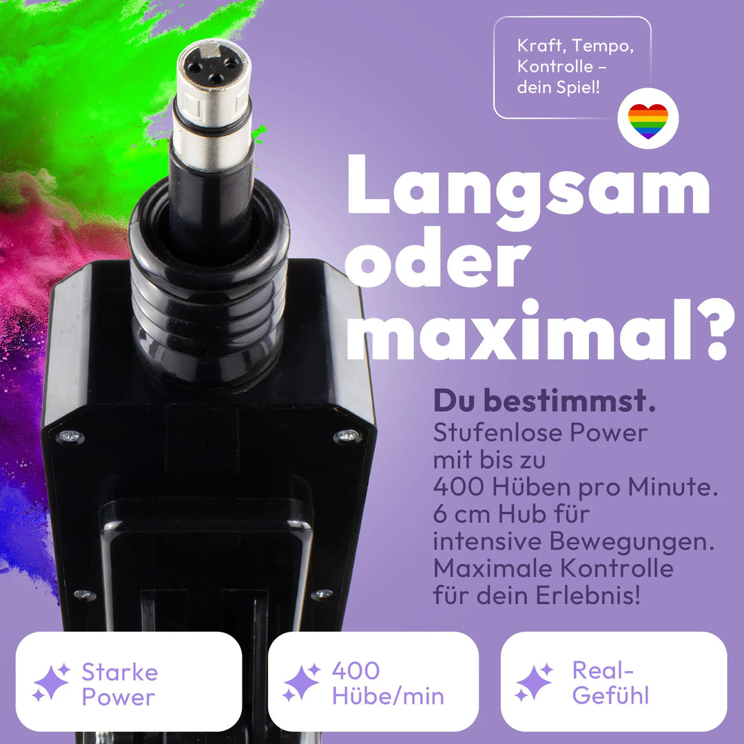 marielove Fickmaschine Sexmaschine mit Zubehör