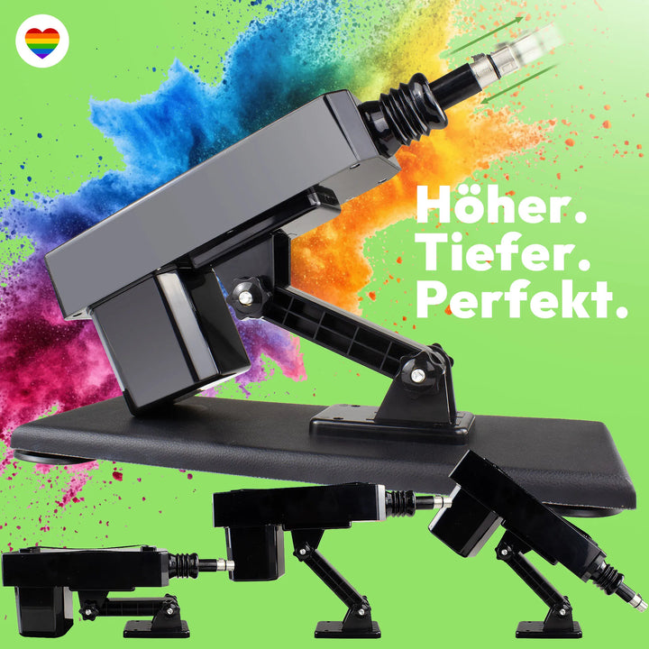 marielove Fickmaschine Sexmaschine mit Zubehör