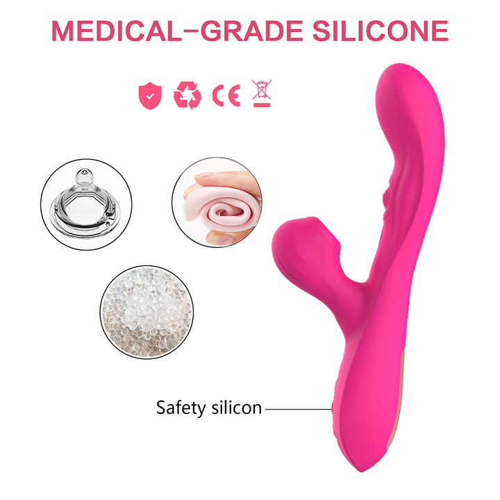 Vibrator Stimulation Klitoris Wasserdicht USB GM-323 Rosa