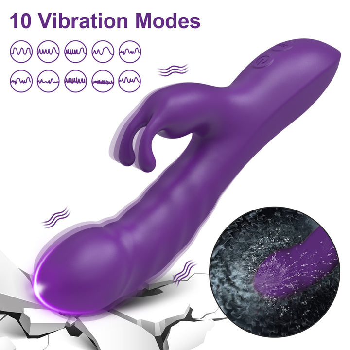 marielove 20cm Rabbit Vibrator 2in1 Stimulation