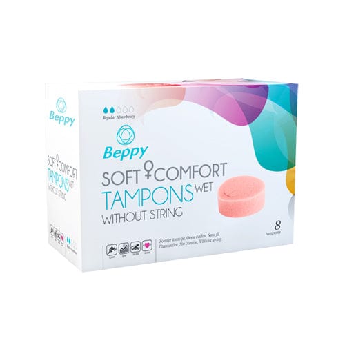 Asha International Tampons Asha International Tampons Beppy Soft + Comfort Tampons WET - 8 Stück diskret bestellen bei marielove
